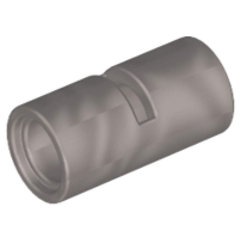 Technic, Pin Koppeling 2L met sleuf Flat Silver